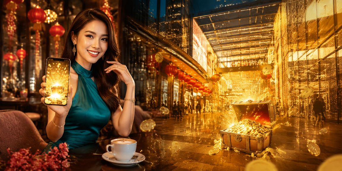 Pengguna Kuala Lumpur mengakses tawaran bonus kasino melalui telefon pintar mereka