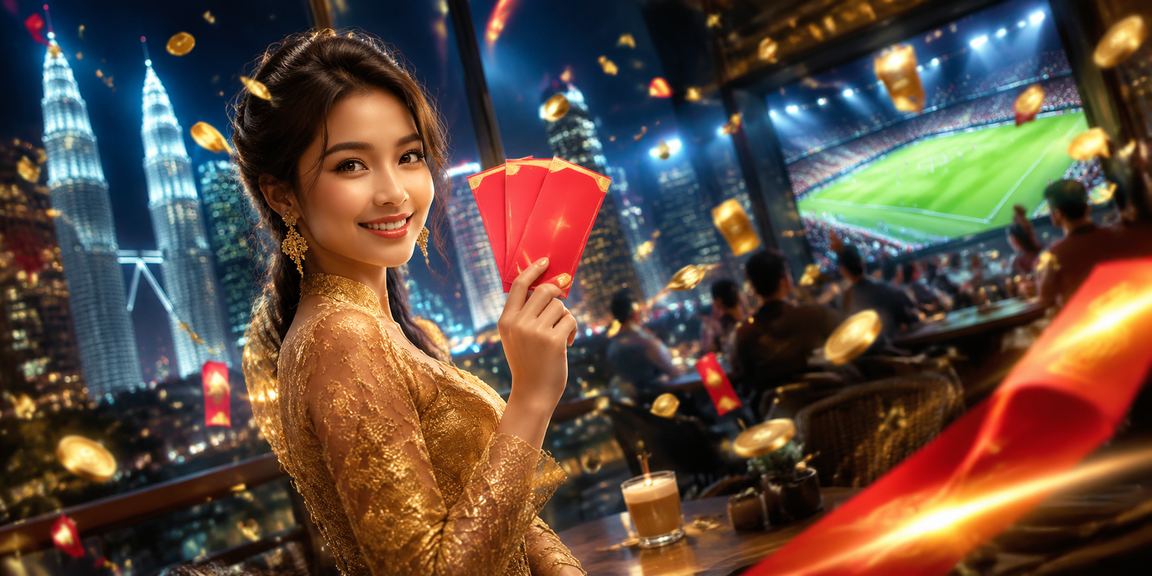 Pengguna Petaling Jaya dalam pakaian kebaya mengakses platform dalam talian melalui telefon